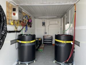 hvlp trailer front facing